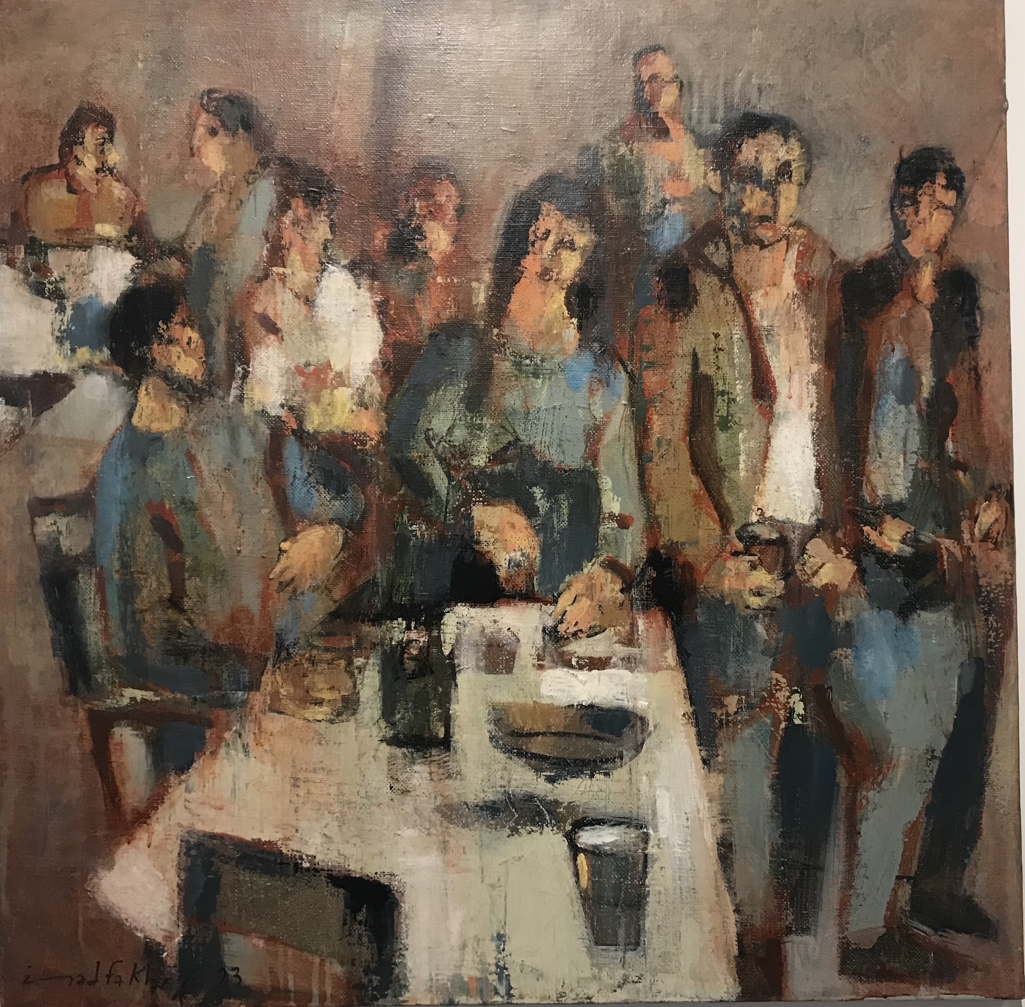 معرض فني لعماد فخري: حيث قضت التكنولوجيا على الحميميّة